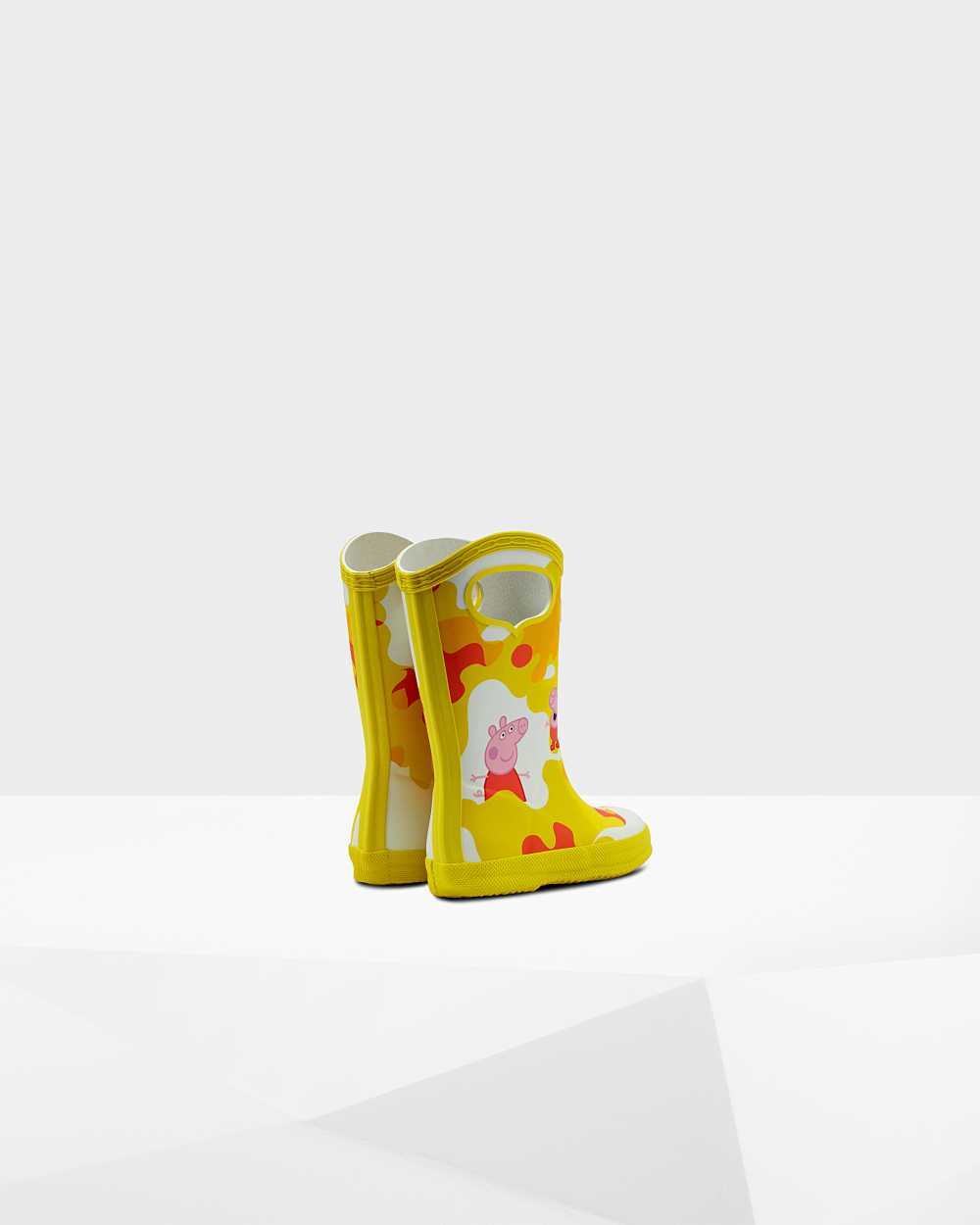 Hunter Short Wellington Boots Lowest Price Yellow Hunter